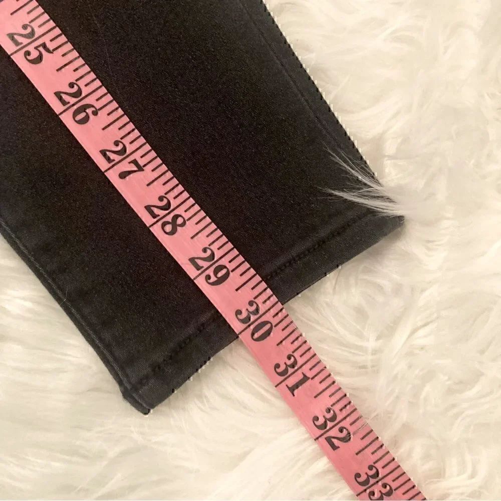 NWT Mavi ‘Adriana’ Mid Rise Super Skinny Jean Black Size 27